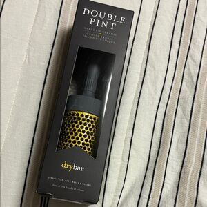Drybar Double Pint Ceramic Round Brush in Yellow and Black